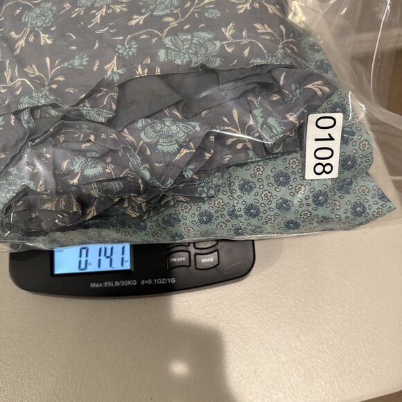 American Eagle Maxi Dress Blue Floral Tiered Women's Size XS - Picture 15 of 15